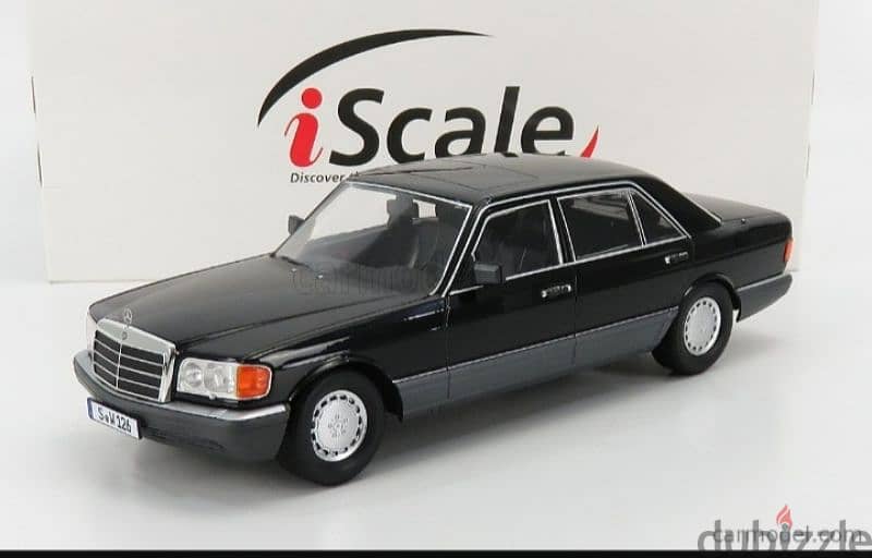 Mercedes 560 SEL W126 diecast car model 1;18. 5