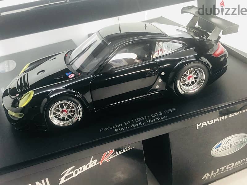 1/18 diecast Autoart Porsche (997) 911 GT3 RSR NEW SHOP STOCK 3