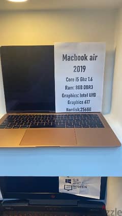apple MacBook air 2019 used as new