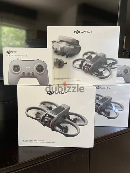 DJI FPV AVATA 2 with 3 batteries and RC3 0