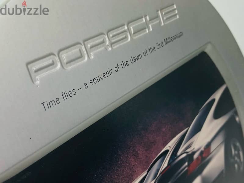 Vintage Porsche commemorative LIMITED official dealership plaque 5