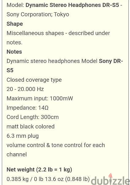 Headphones Sony. 5