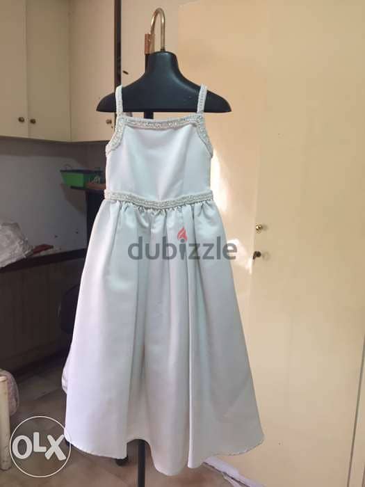 flower girl or white dress for weddings or ceremonies for little girl 1