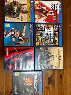 Used PS4 Games in good condition