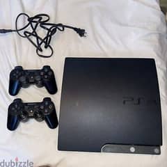 PS3 slim 55games + 2 controllers