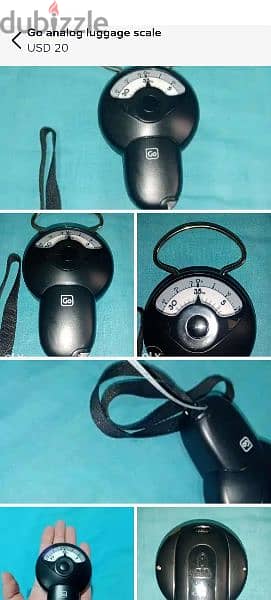 Go analog luggage scale 0