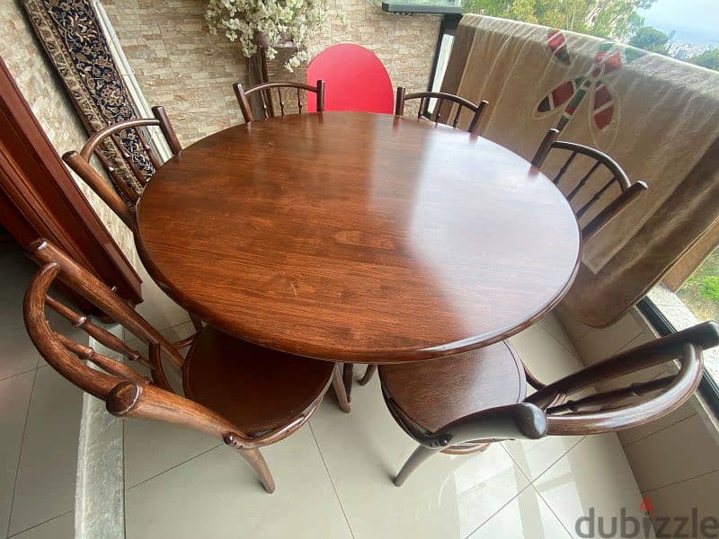 dining table with chairs 2