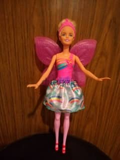 Barbie DREAMTOPIA FLYING WINGS FAIRY Still Good doll without fly Wings