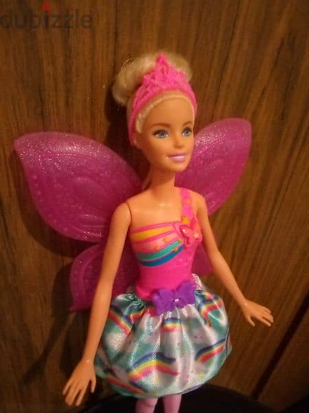 Barbie DREAMTOPIA FLYING WINGS FAIRY Still Good doll without fly Wings ...