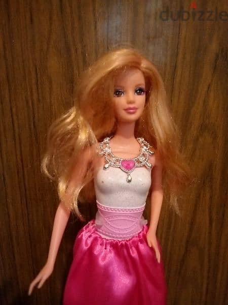 Barbie WEDDING Princess Mattel great doll 2014 wavy hair molded top=15 1