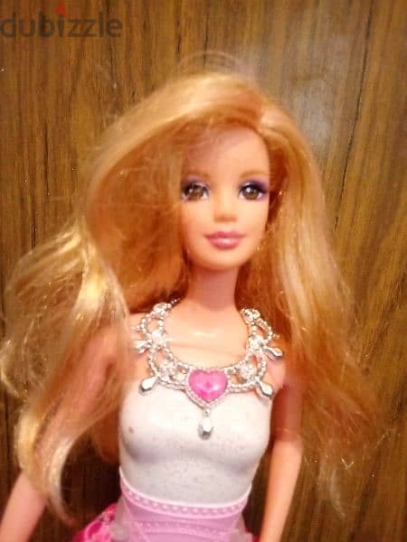 Barbie WEDDING Princess Mattel great doll 2014 wavy hair molded top=15 2