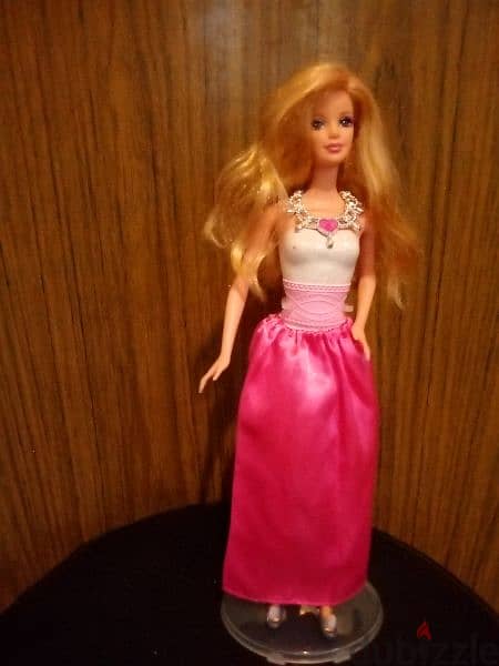 Barbie WEDDING Princess Mattel great doll 2014 wavy hair molded top=15 5