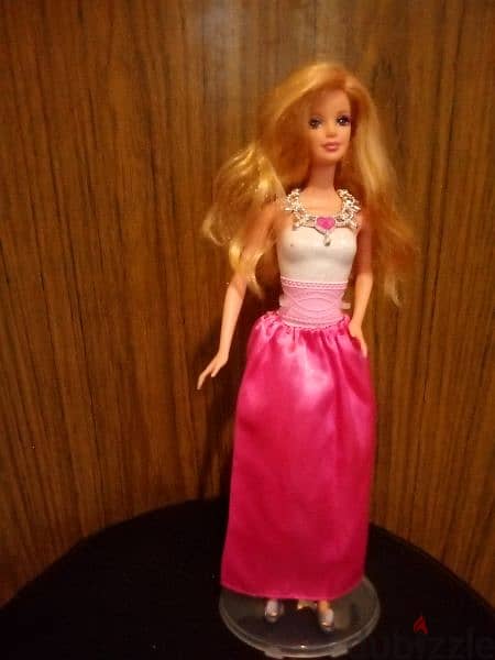 Barbie WEDDING Princess Mattel great doll 2014 wavy hair molded top=16 5