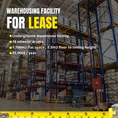 JH24-3434 Warehouse 1700m for rent in Zouk Mosbeh, $ 7,000 cash