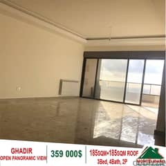 359,000$ Cash Payment!! Duplex For Sale In Ghadir!! Panoramic View!!