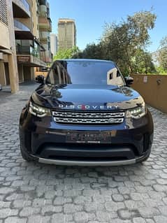 Land Rover Discovery V6 HSE luxury 2017 dark blue on bakset