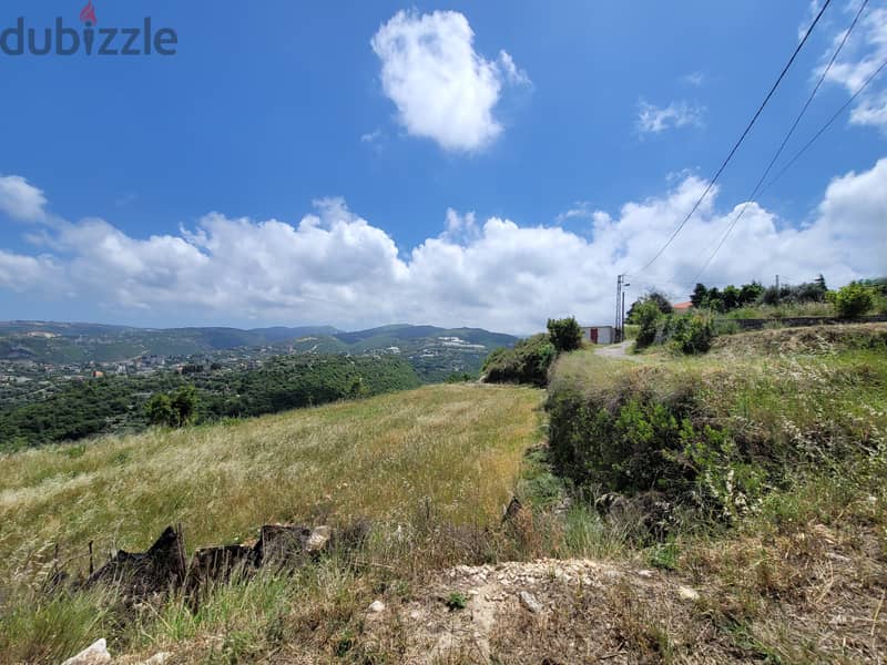 RWB119GH - Land For Sale in Bentael Jbeil With Sea and Mountains view 2