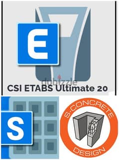 ETABS, SAFE, S CONCRETE Softwares Tutor