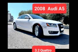 2008 Audi A5 coupe Quattro 3.2 V6 excellent condition