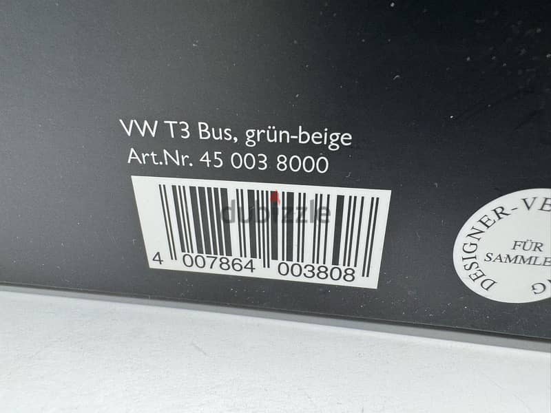 1/18 diecast VW T3 Bus Two Tone Green/Beige (NEW SHOP STOCK) 13