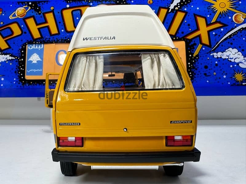 1/18 diecast VW T3 Joker with Hochdach (Raised Roof) by Schuco 9