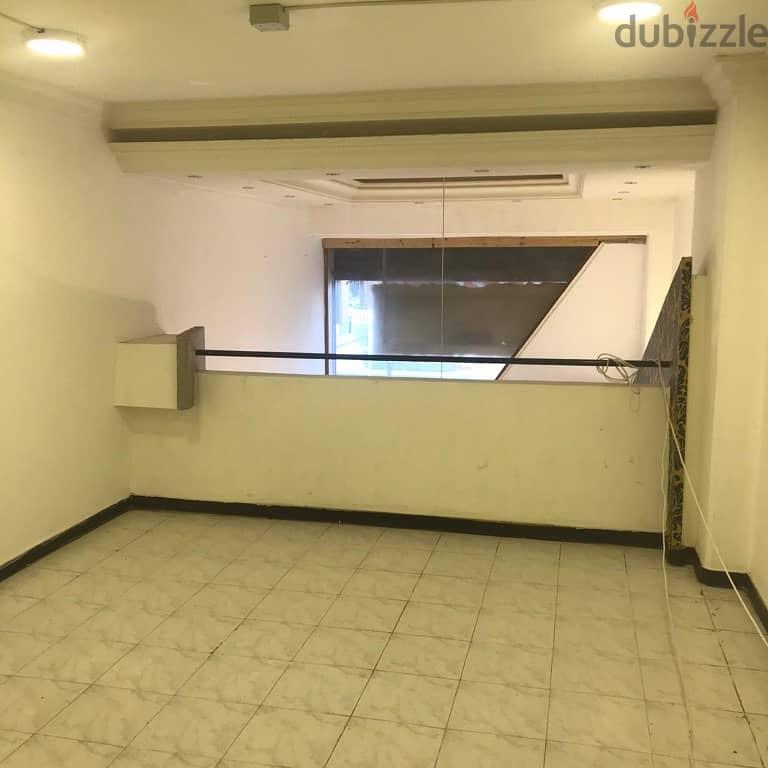 60 Sqm | Prime Location Shop + Mezanine For Sale In Sin El Fil 5