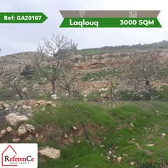 Prime Land for sale in Laqlouq ارض  موقع متميز في لقلوق