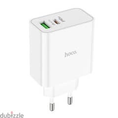 Hoco C113A Fast Charger Adapter High Power Dual Port 65W
