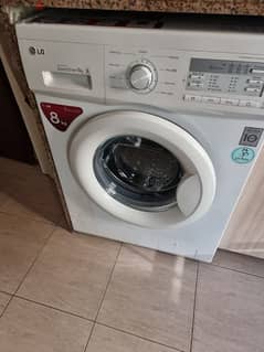 washing machine Lg 8kg like new