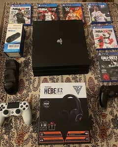 PS 4 PRO 1TB FOR SALE LIKE NEW