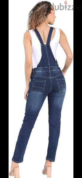 salopette jeans navy lycra M L xL xxL 6