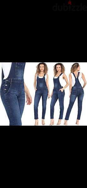salopette jeans navy lycra M L xL xxL 8