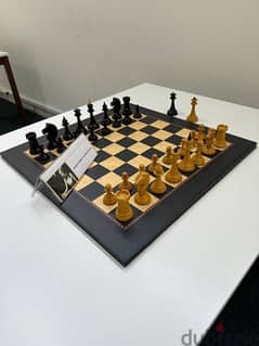 Wooden Chess Board & Pieces From The Queen's Gambit Series(Soviet Era)