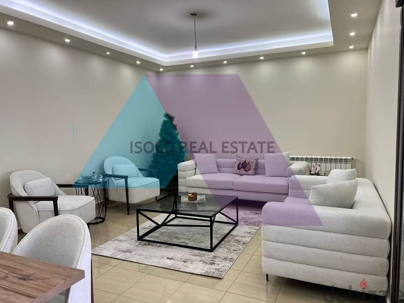 Furnished 230 m2 apartment +terrace+ panoramic view for sale in Ghosta 3