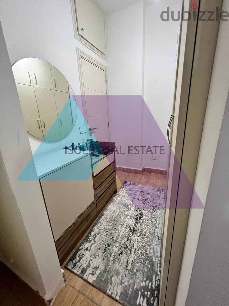 Furnished 230 m2 apartment +terrace+ panoramic view for sale in Ghosta 10