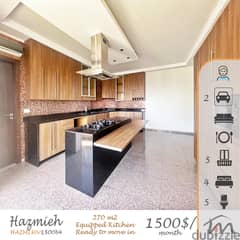Hazmiyeh | Decorated, High End 4 Master Bedrooms Apt | Prime Location
