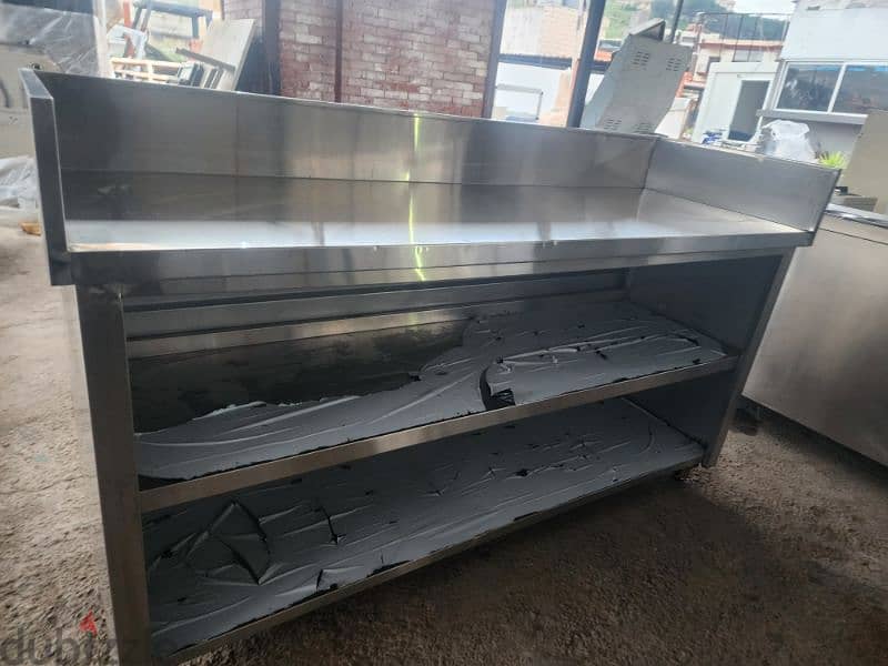 tables and sink stainless steel 304,316 4