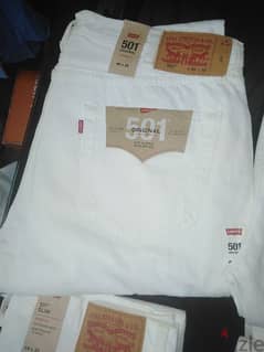 White Original Levi's 501  jeans all  sizes