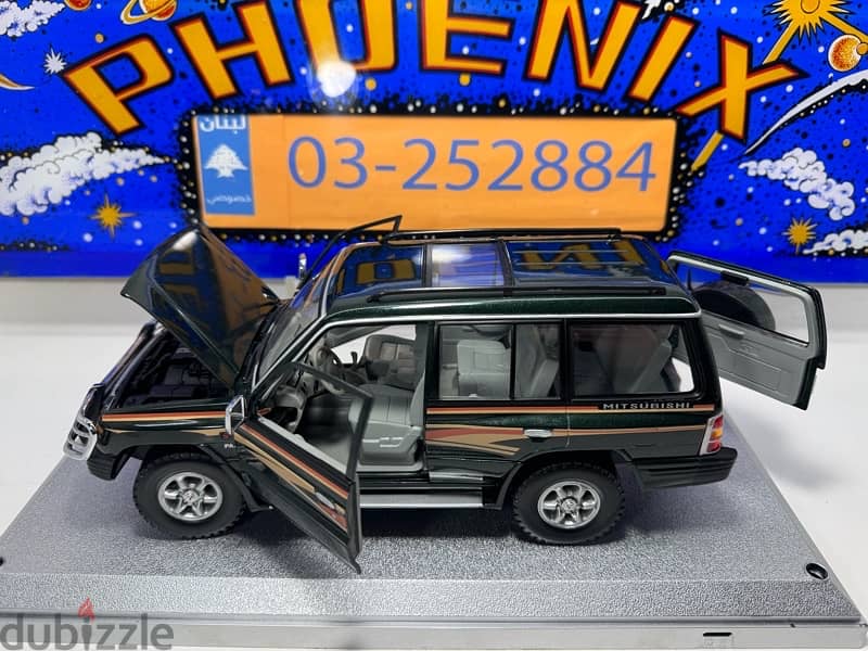 1/18 diecast Mitsubishi Pajero 3.5 V6 Long V31 9