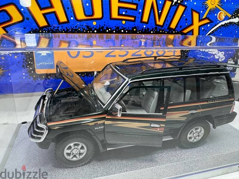 1/18 diecast Mitsubishi Pajero 3.5 V6 Long V31 11