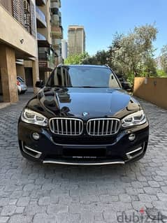 BMW X5 x-drive 50i V8 M-package 2017 black on brown