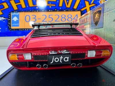 1/18 diecast PROMO PRICE 1st Edition Lamborghini Jota SVR by Kyosho