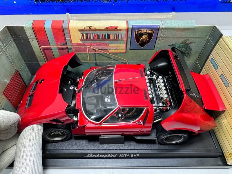 1/18 diecast PROMO PRICE 1st Edition Lamborghini Jota SVR by Kyosho 1