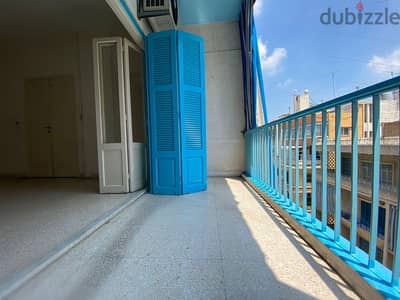 Achrafieh Cute and Sunny 115m2 Spacious 1Apart/flr Balconies City View