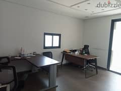 55 Sqm | Furnished Office For Rent In Mar Mikhael | Beirut View