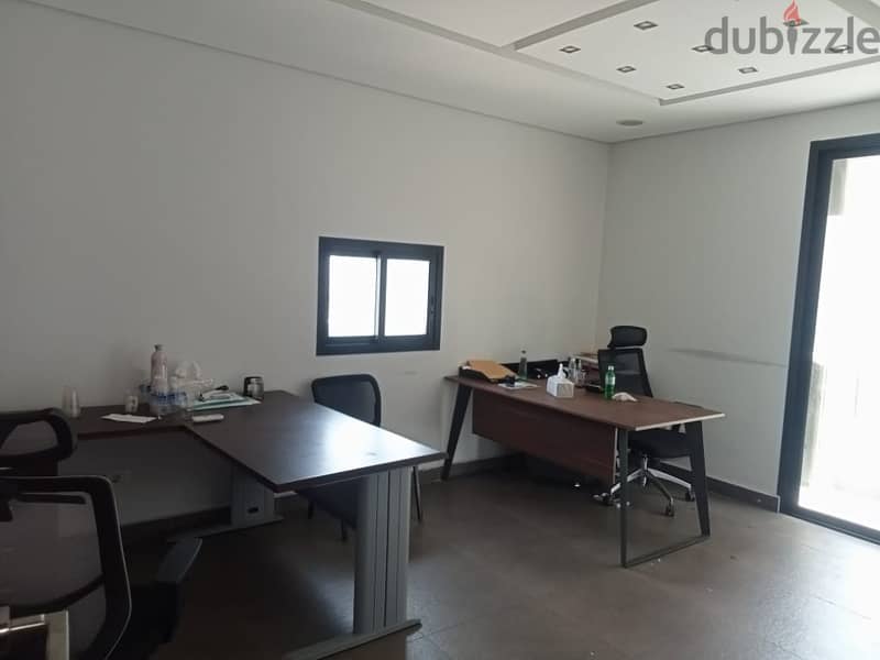 55 Sqm | Furnished Office For Rent In Mar Mikhael | Beirut View 0