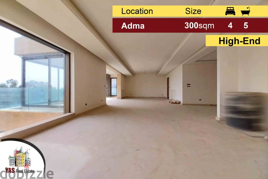 Adma 300m2 | Brand New | High-End | Prime Location | View | YV/MY | 0