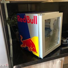 Red Bull fridge, mini fridge for display. 175$