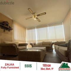 550$ Cash/Month!! Apartment For Rent In Zalka!! Prime Location!!