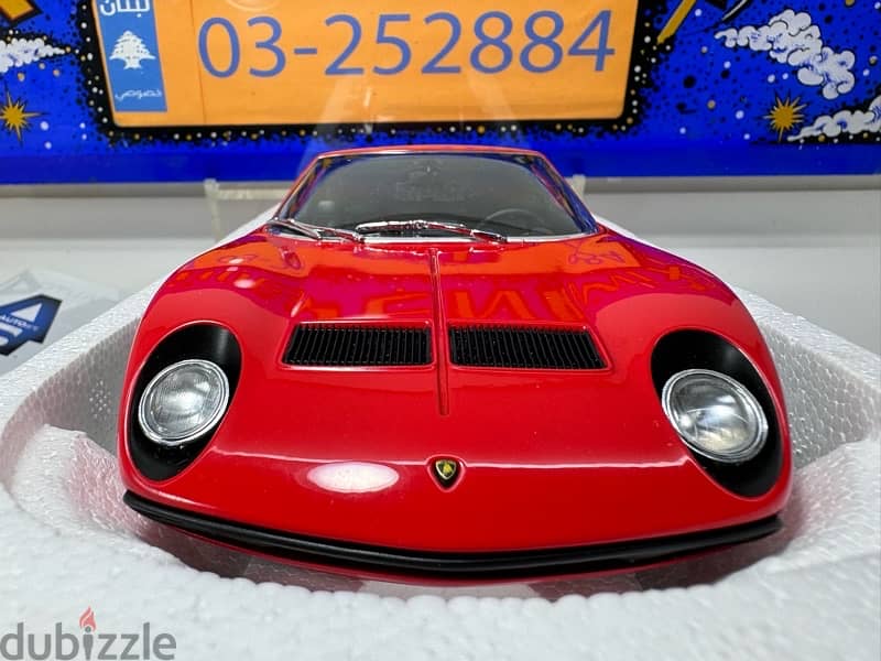 1/18 diecast Autoart Lambo Miura SV (DISCONTINUED NEW) PROMO PRICE 0